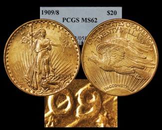 1908-9-$20-pcgs62