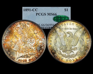$1-1891-cc-pcgs66-cac
