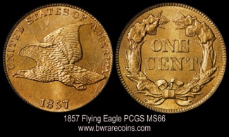 1857 Flying Eagle, clashed
